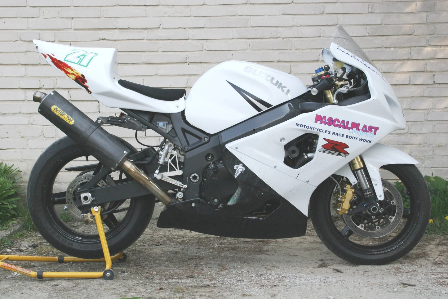 Tank cover Suzuki GSX-R600/750 K4,K5 2004-2005 PASCALPLAST
