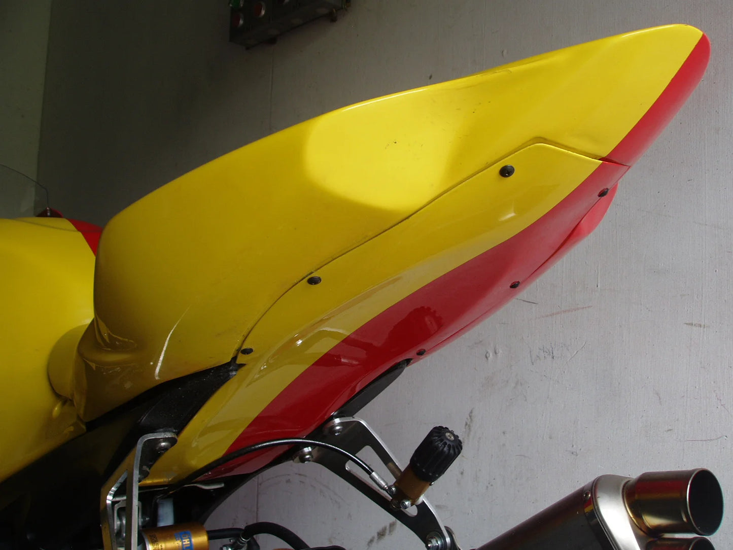 SBK seat unit & Undertray GSX-R1000 K7,8, 2007-2008 PASCALPLAST