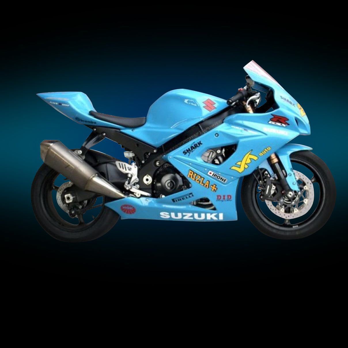 Tank cover GSX-R1000 K5,6 2005-2006 PASCALPLAST