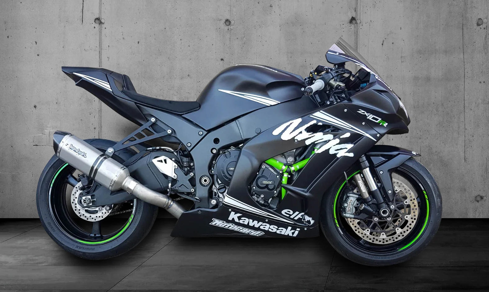 オーダー用パネル KAWASAKI ZX10R 2016- Complete Race Fairings- Top Quality