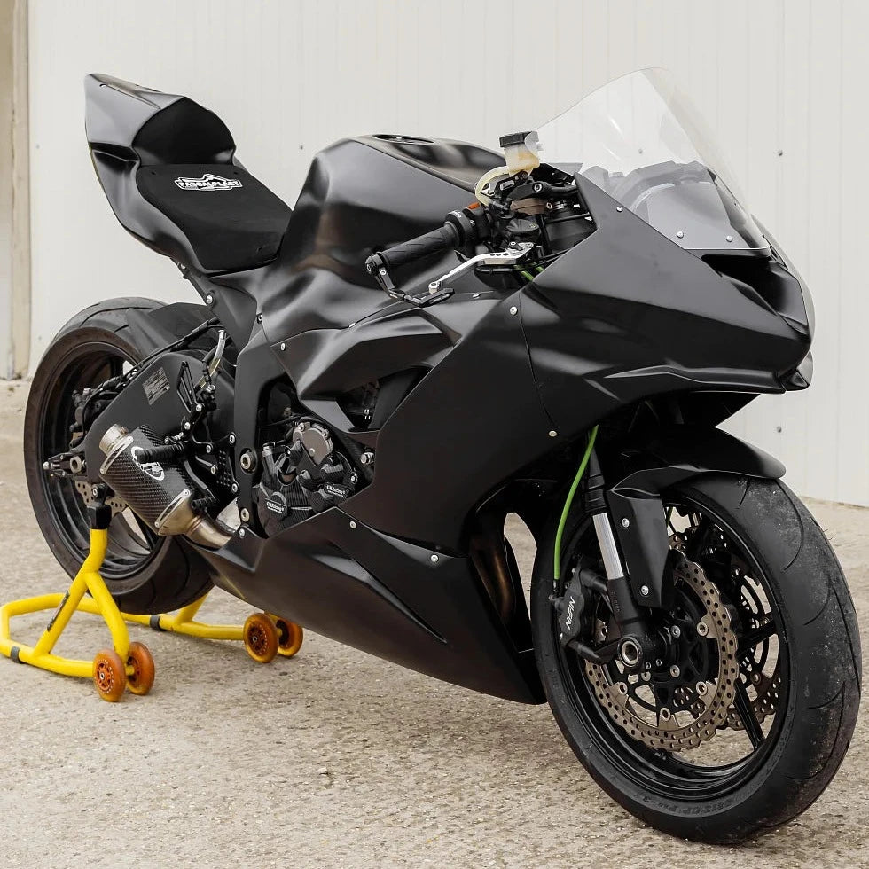 Kawasaki ZX6R 2019 - 2023 Complete Kit of Race fairings with tank cover