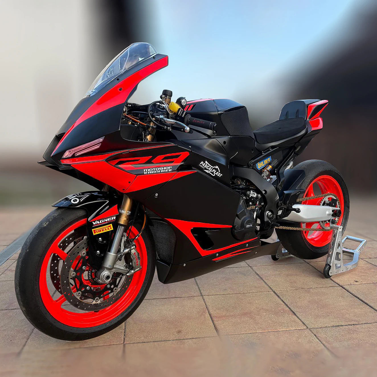 Yamaha R9 2025 - 2026 Race Fairings Kit – Complete Track Bodywork with Tank Cover