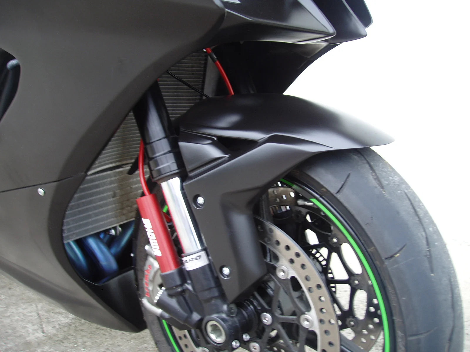 Modifica Manubrio Alto Kit Completo Con Riser 28mm Per KAWASAKI ZX 10 R - Foto 4